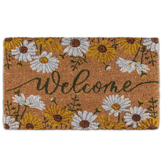 Welcome Daisy Doormat