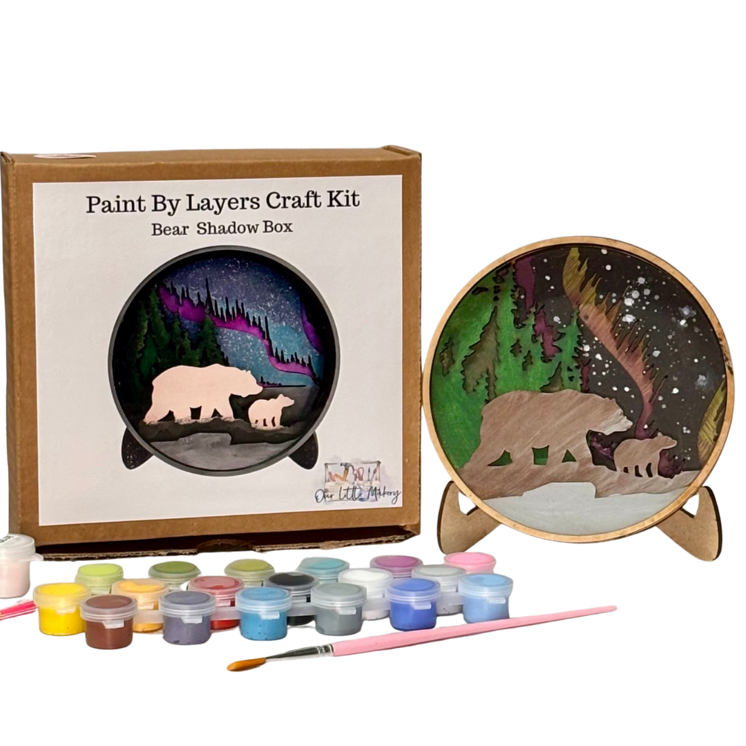 Bear Kit Shadow Box Kit
