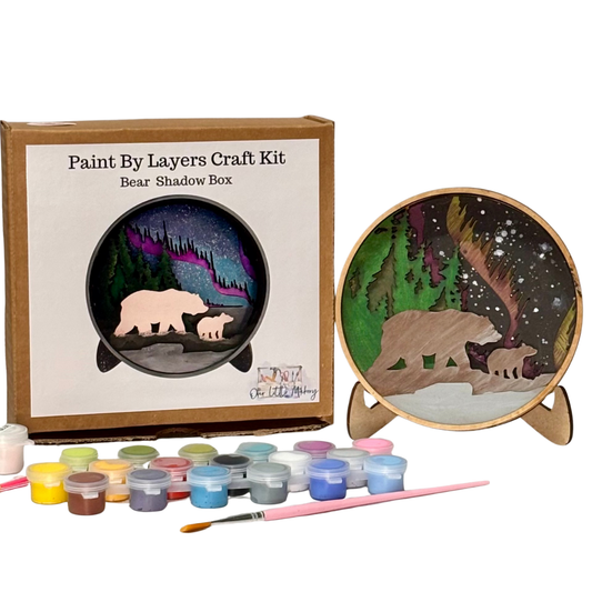 Bear Kit Shadow Box Kit