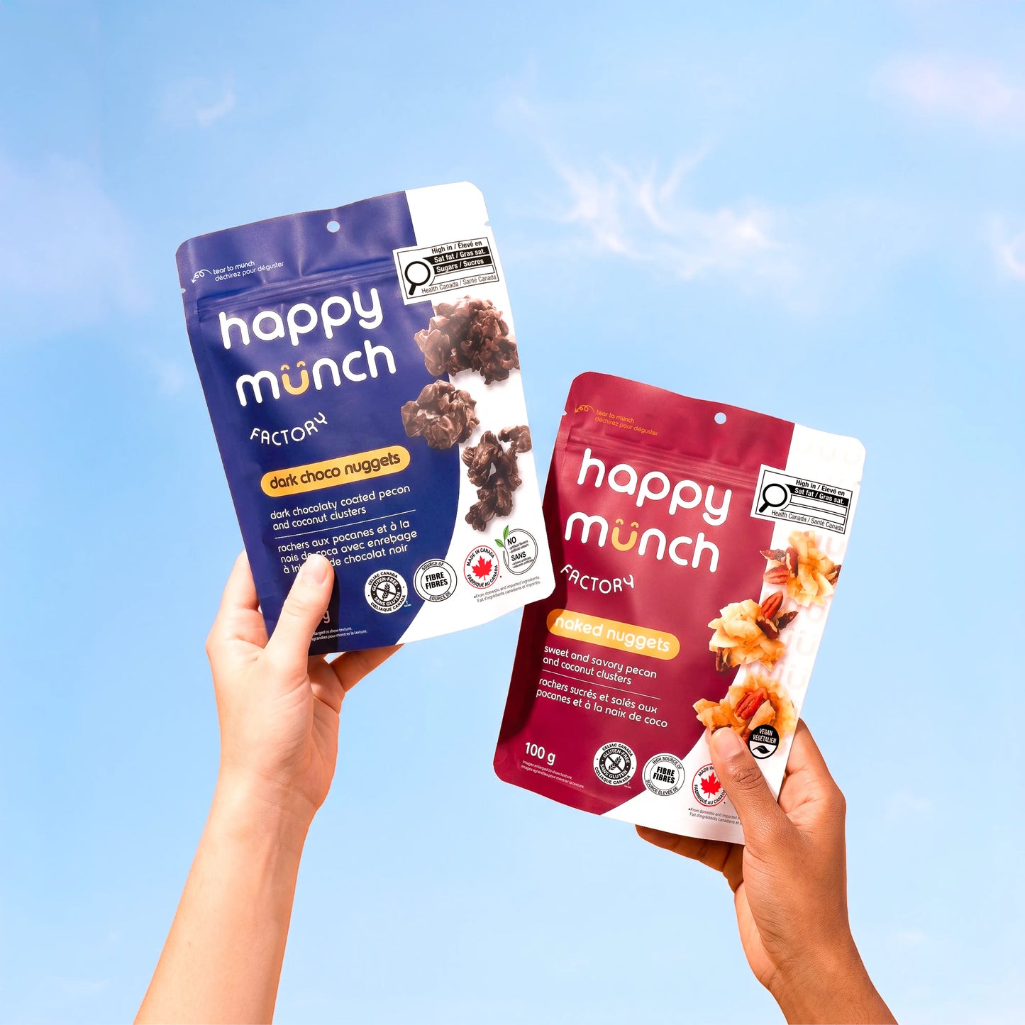 Dark Choco Nuggets - Pecan & Coconut (100g)