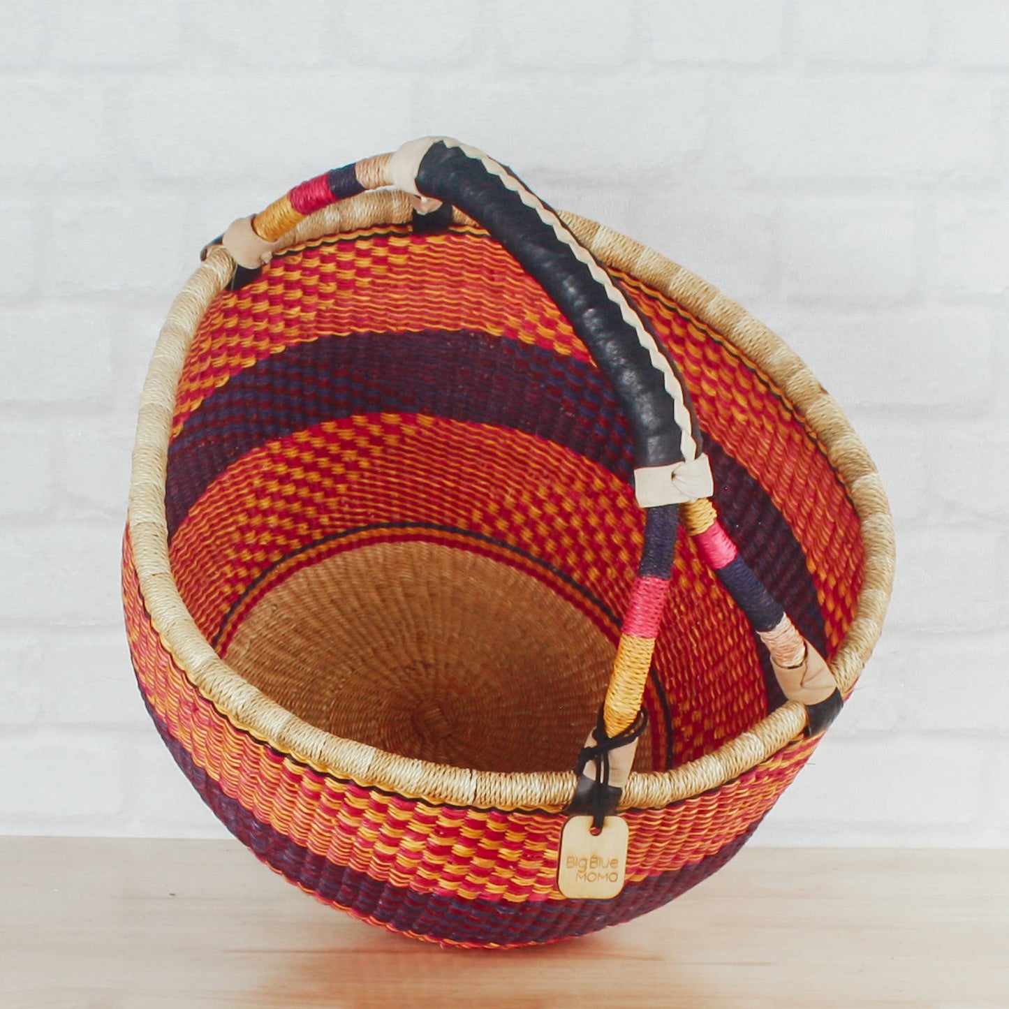 Round Basket Large - Traditional Palette