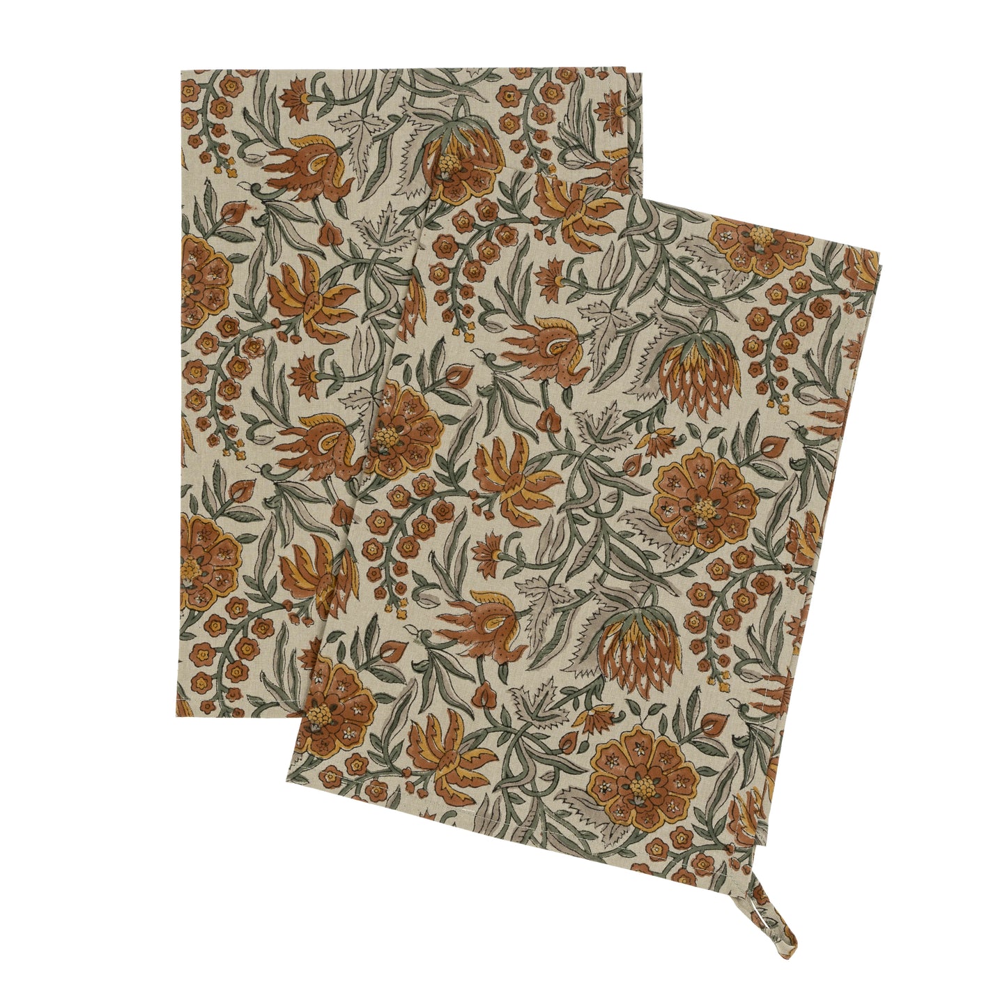 Block Print Tea Towels