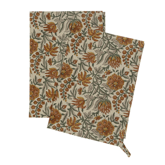 Block Print Tea Towels