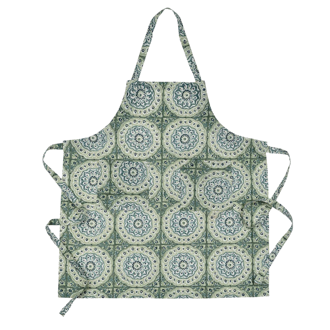 Mirabel Block Print Apron