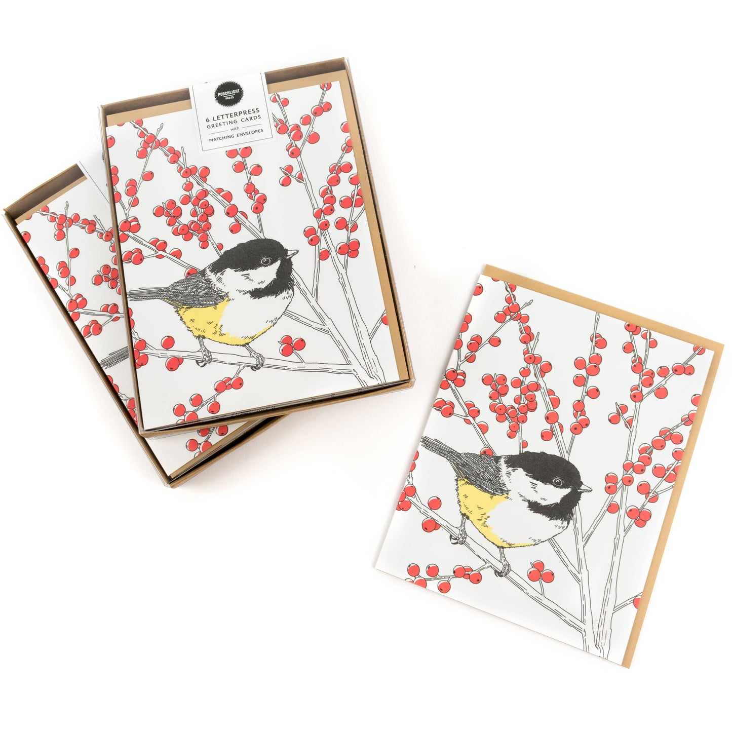 Black-capped Chickadee Card