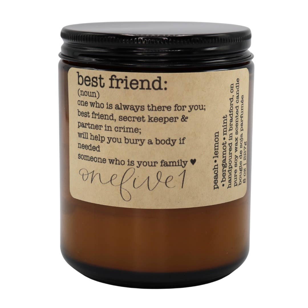 Best friend definition soy candle MOTHERS DAY GIFT IDEA