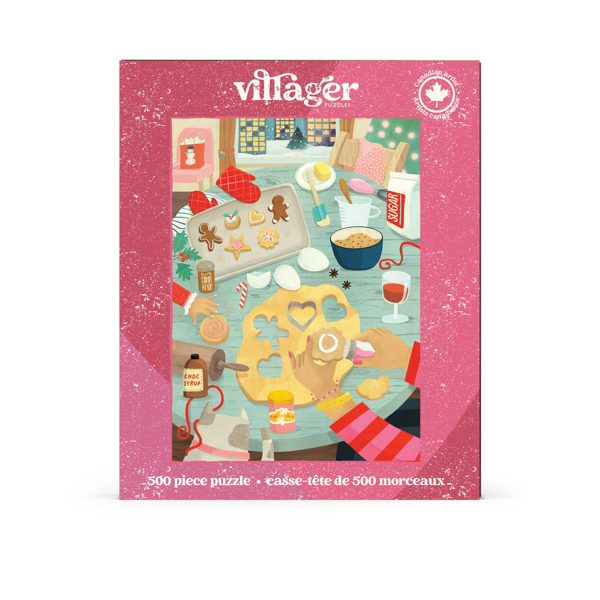 Holiday Baking | 500-Piece Puzzle | Designed in Canada