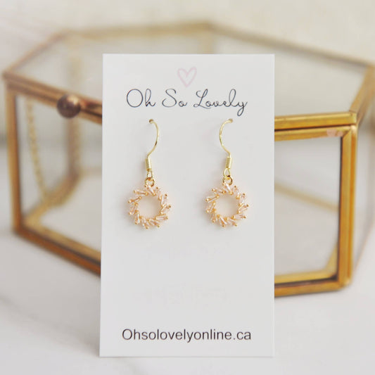 Lia Crystal Earrings