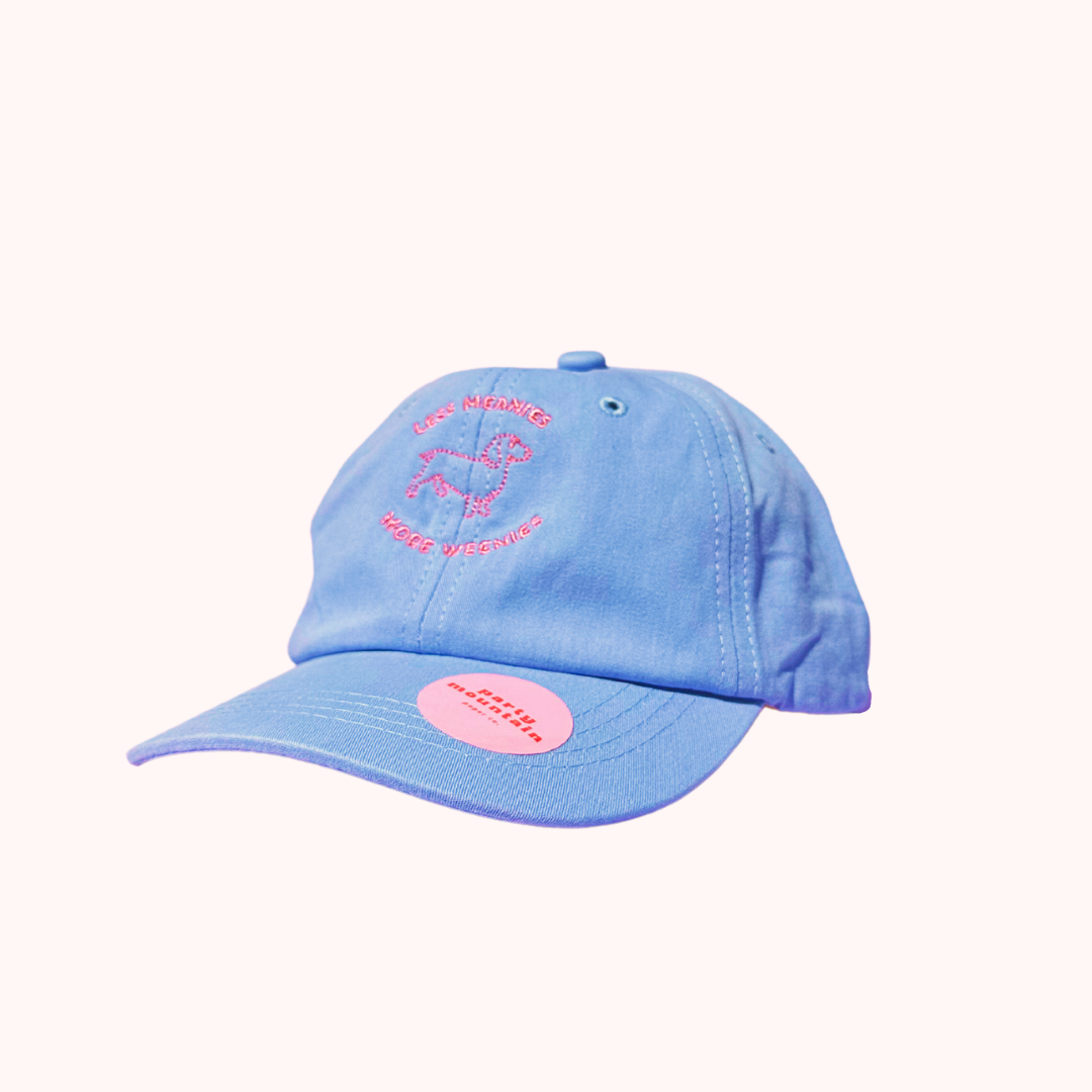 Less Meanies, More Weenies Baseball Kids Hat