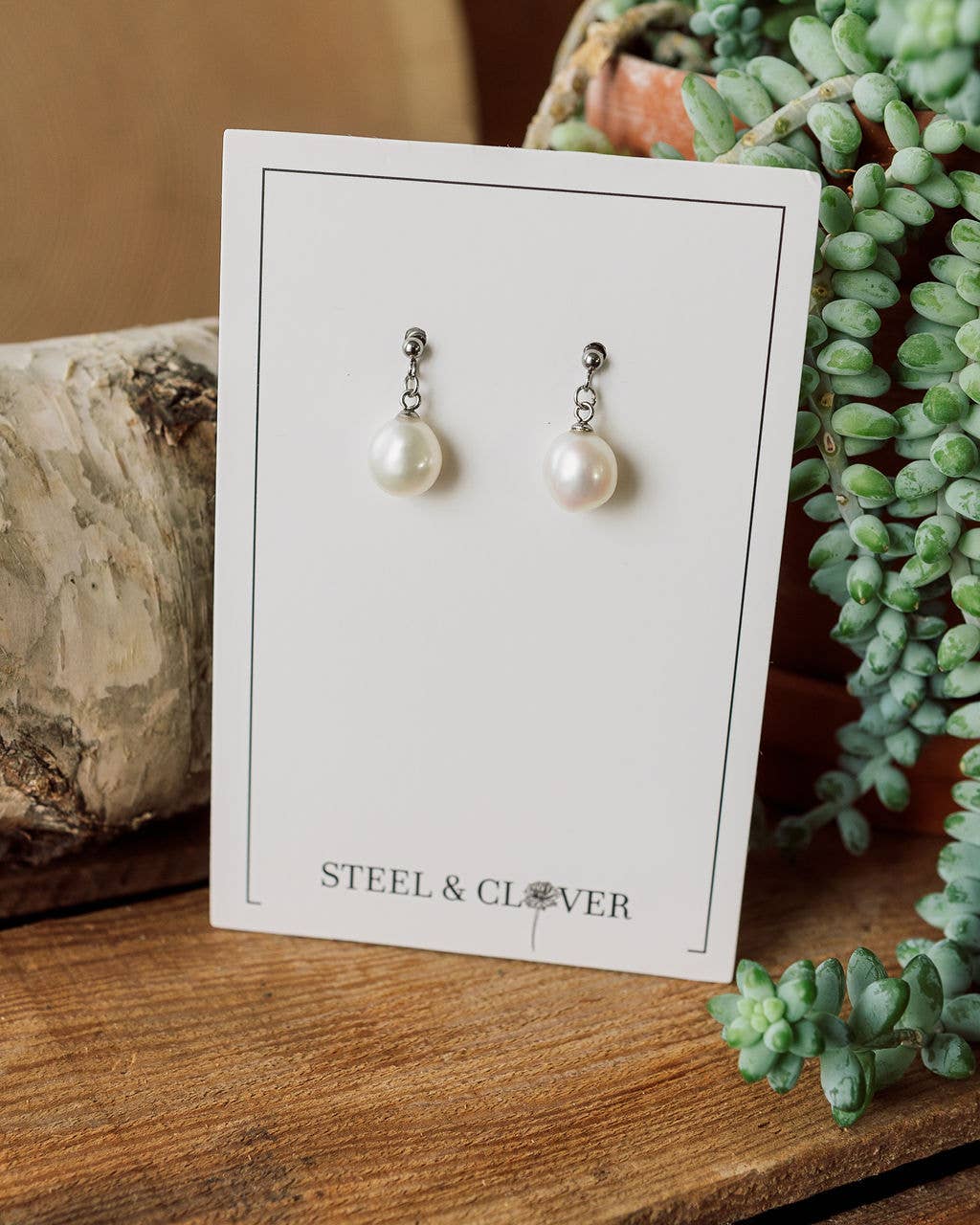Pearl Drop Earrings