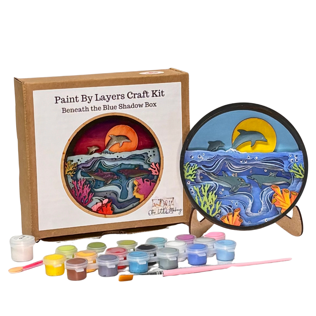 Beneath the Blue Shadow Box Kit