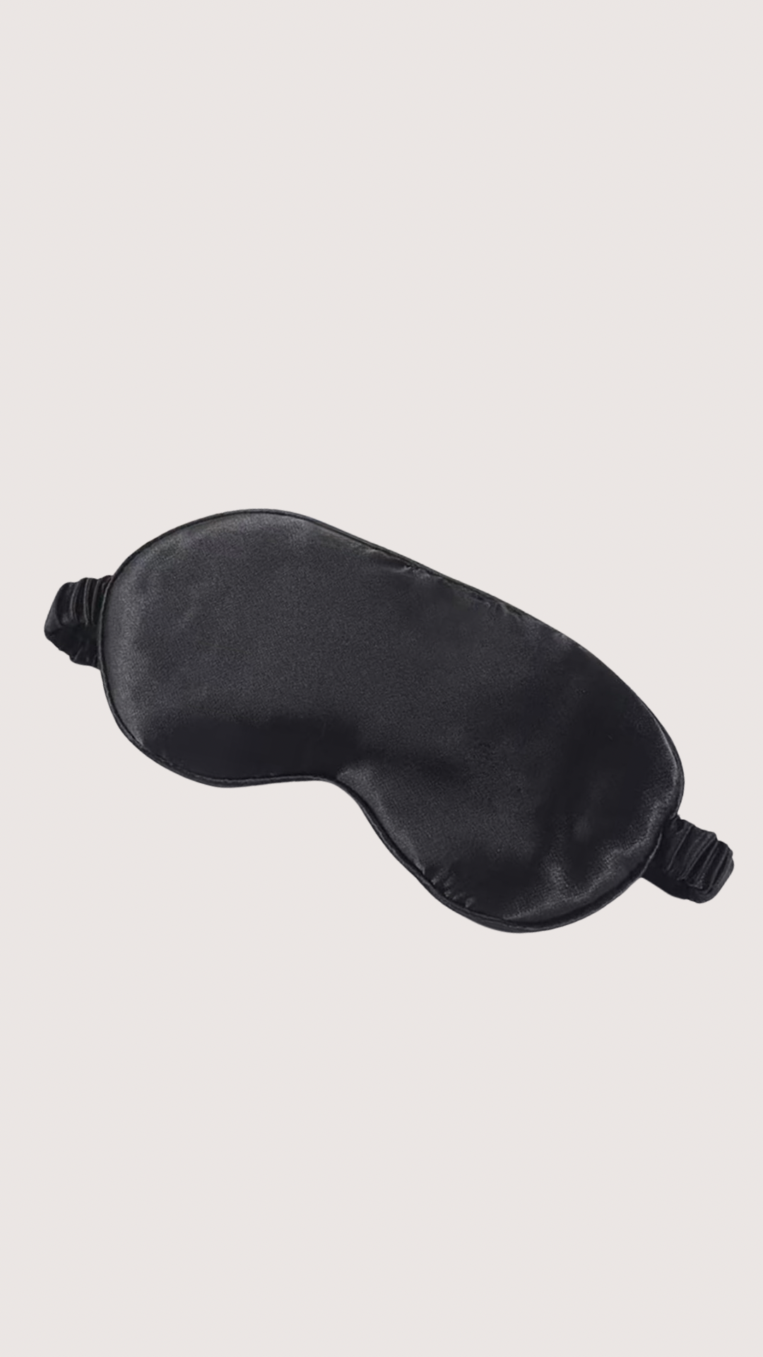 Silk Sleep Mask *Black 100% Organic 