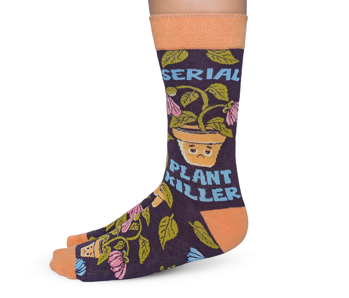 Serial Plant Killer Socks - S/M (Women)