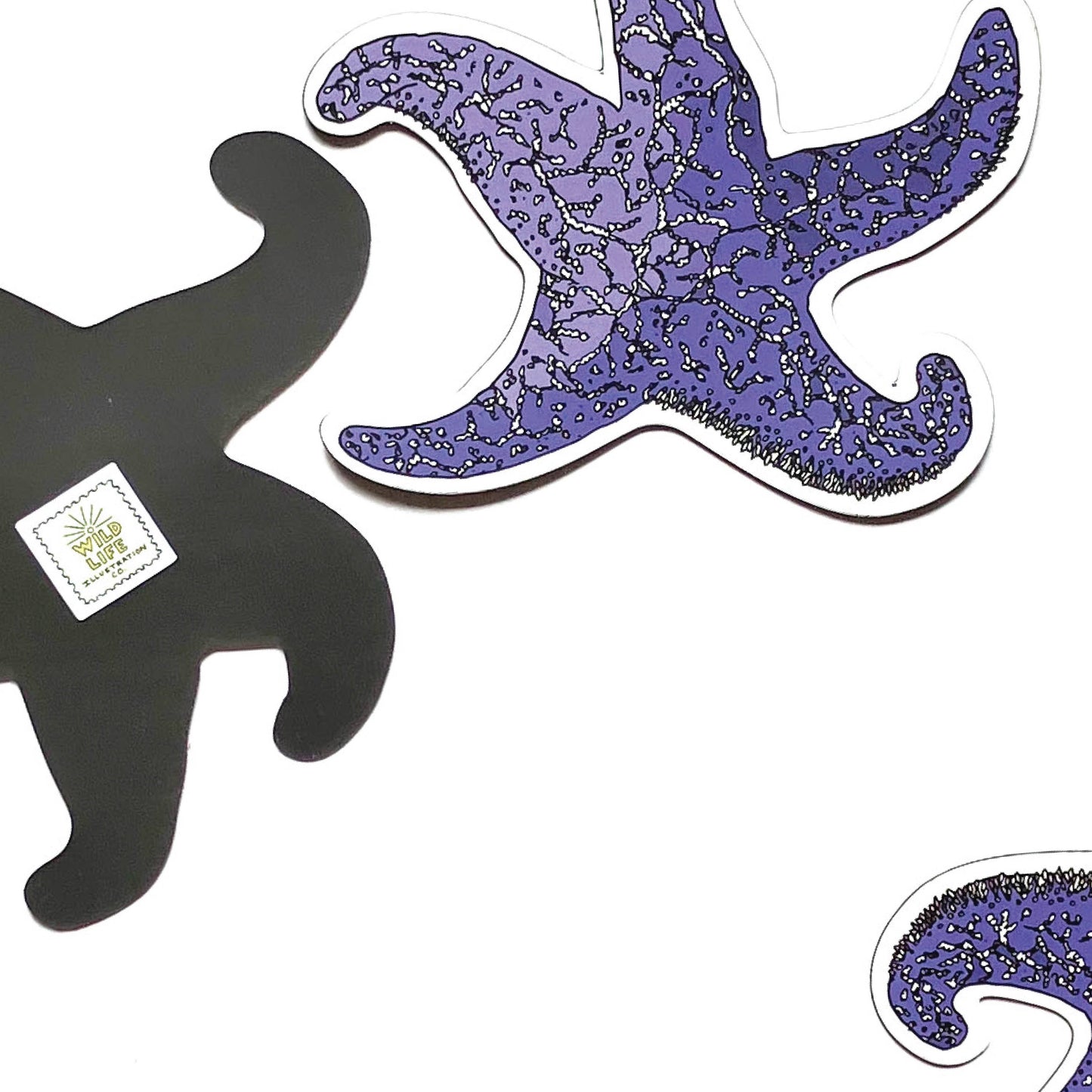Purple Sea Star Magnet
