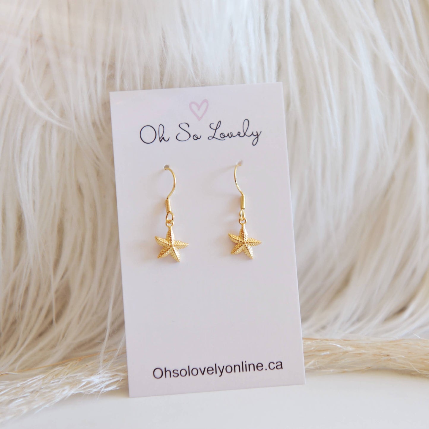 Starfish earrings