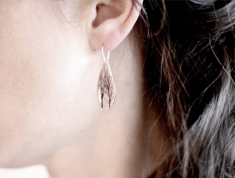 Drip Trees Earrings