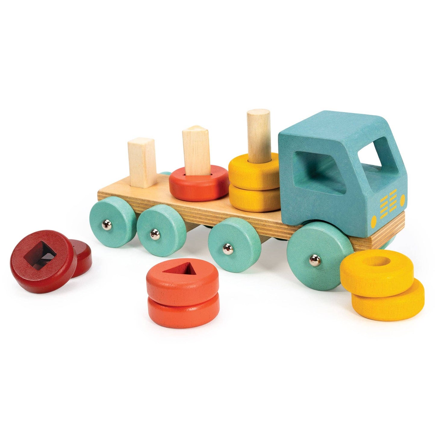 Mentari Toys | Stacking Peg Truck