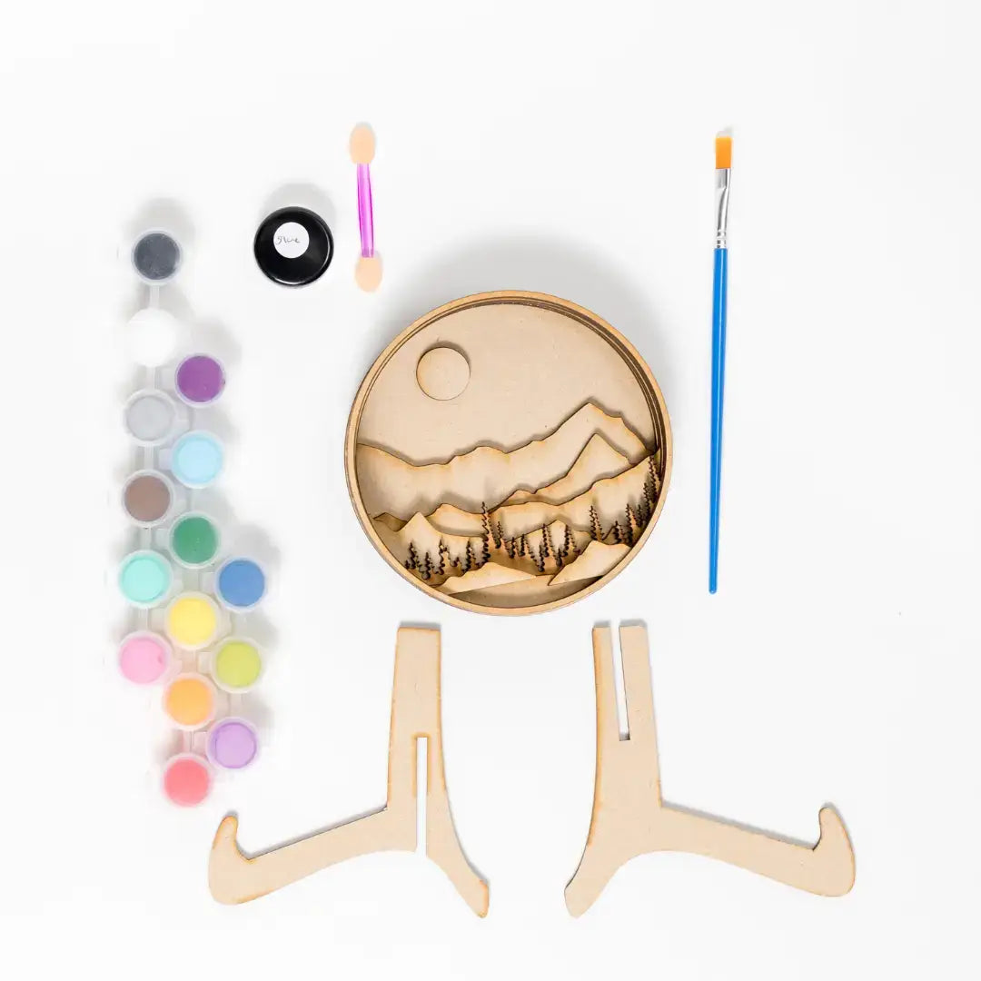 Bear Kit Shadow Box Kit