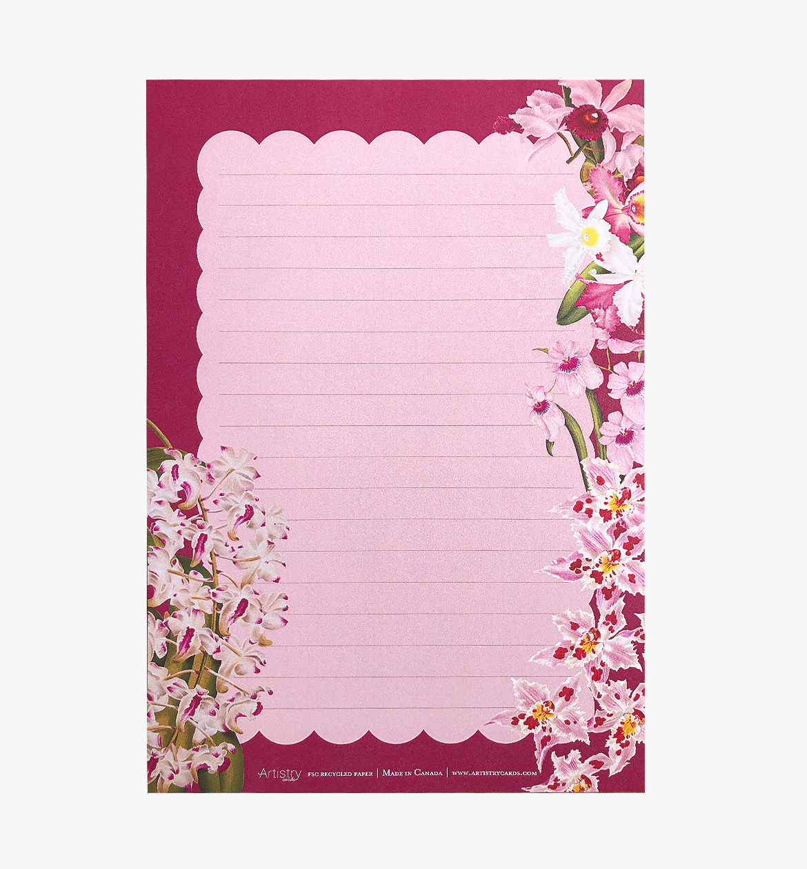 Vintage Orchids Letter Writing Set