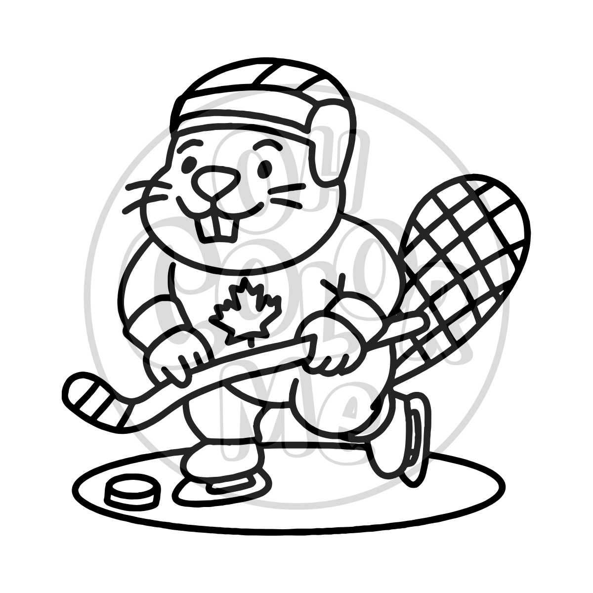Mini Coloring Book - Canadiana Christmas, Stocking Stuffer