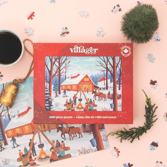 Cabane à sucre | 1000-Piece Puzzle | Designed in Canada