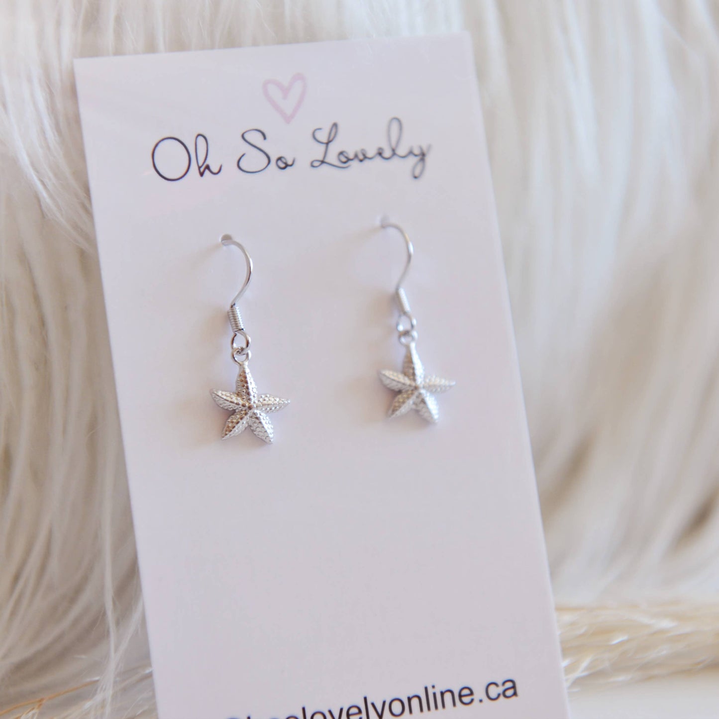 Starfish earrings