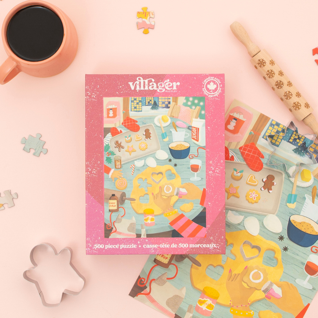 Holiday Baking | 500-Piece Puzzle | Designed in Canada