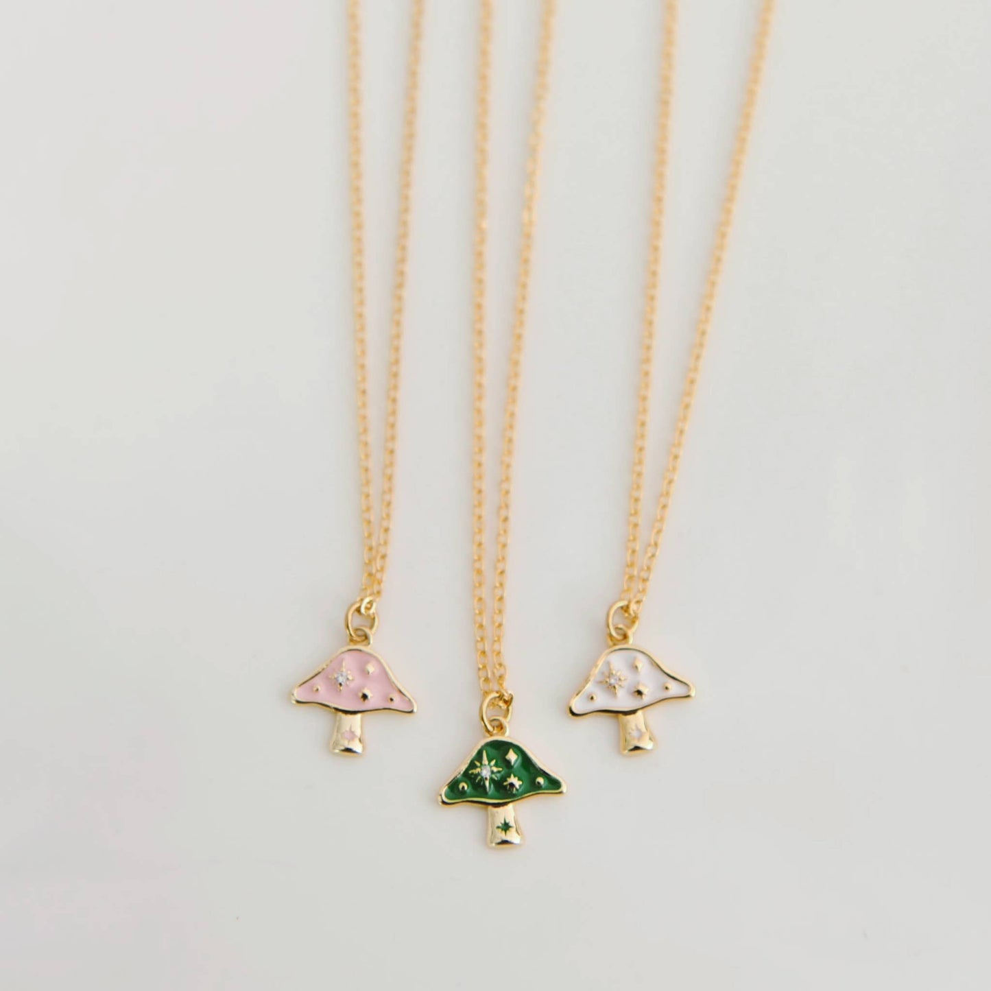 Field Mushroom Necklace 