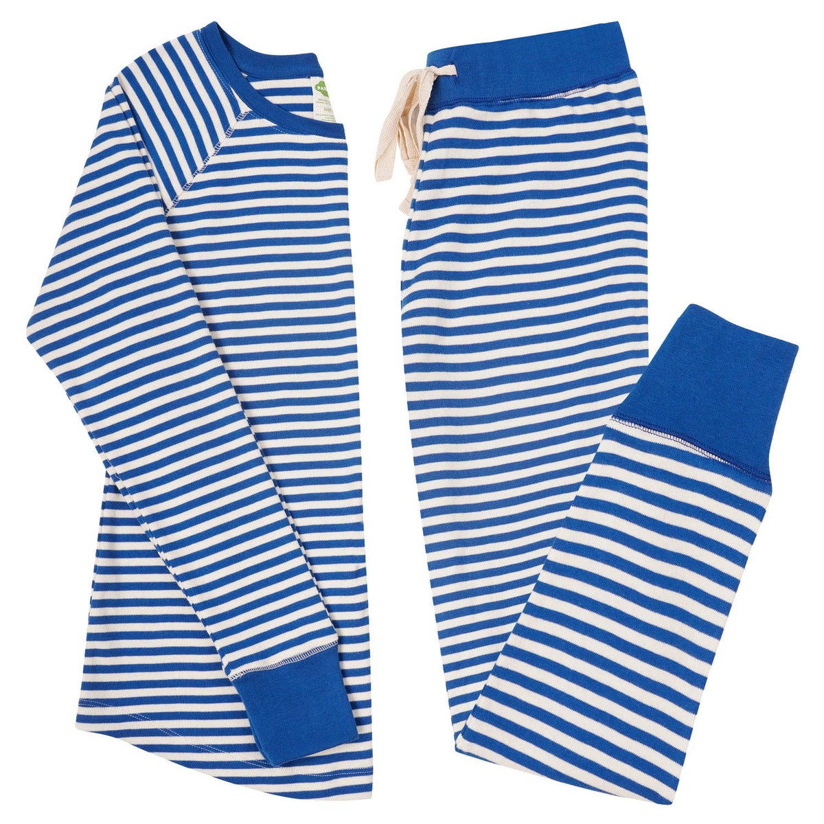 Organic Women's Pajama Set - Striped