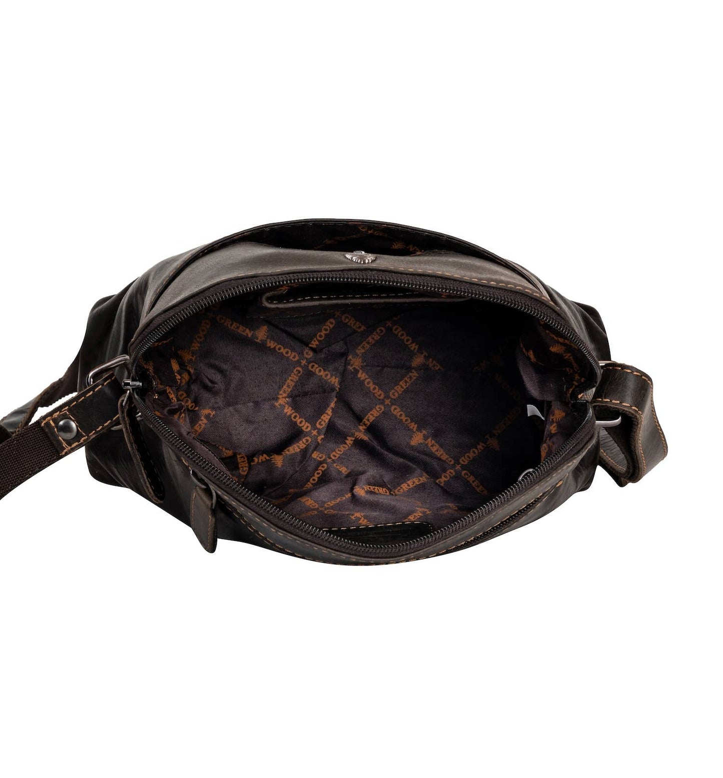 Leather Shoulder Bag - Honey