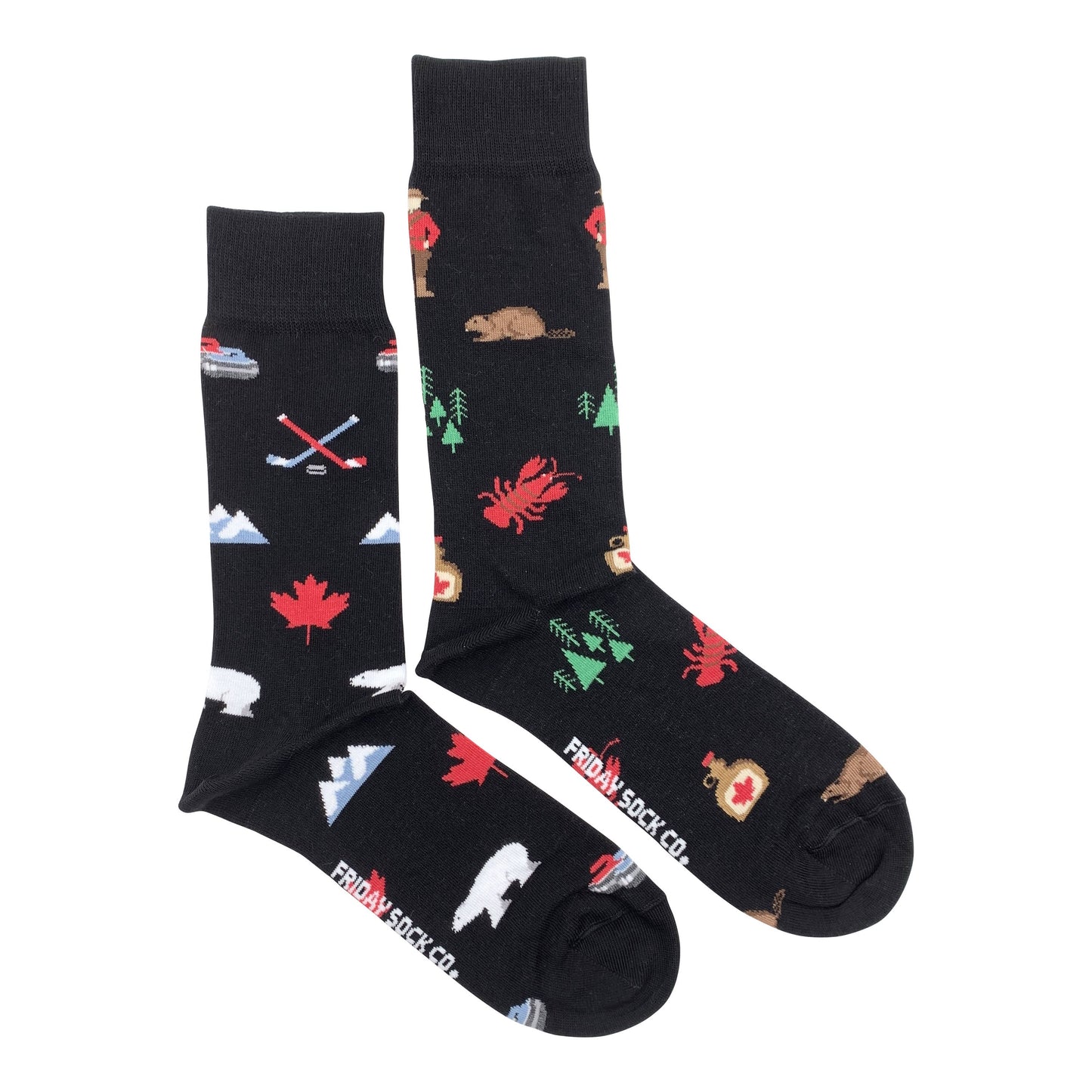 Men's Socks | Canada Icons Socks | Mismatched