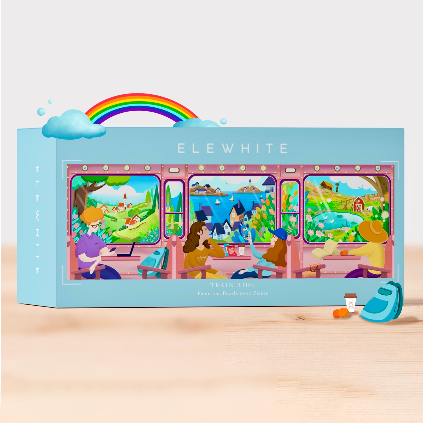 Train Ride Jigsaw Puzzle 1000 Pieces