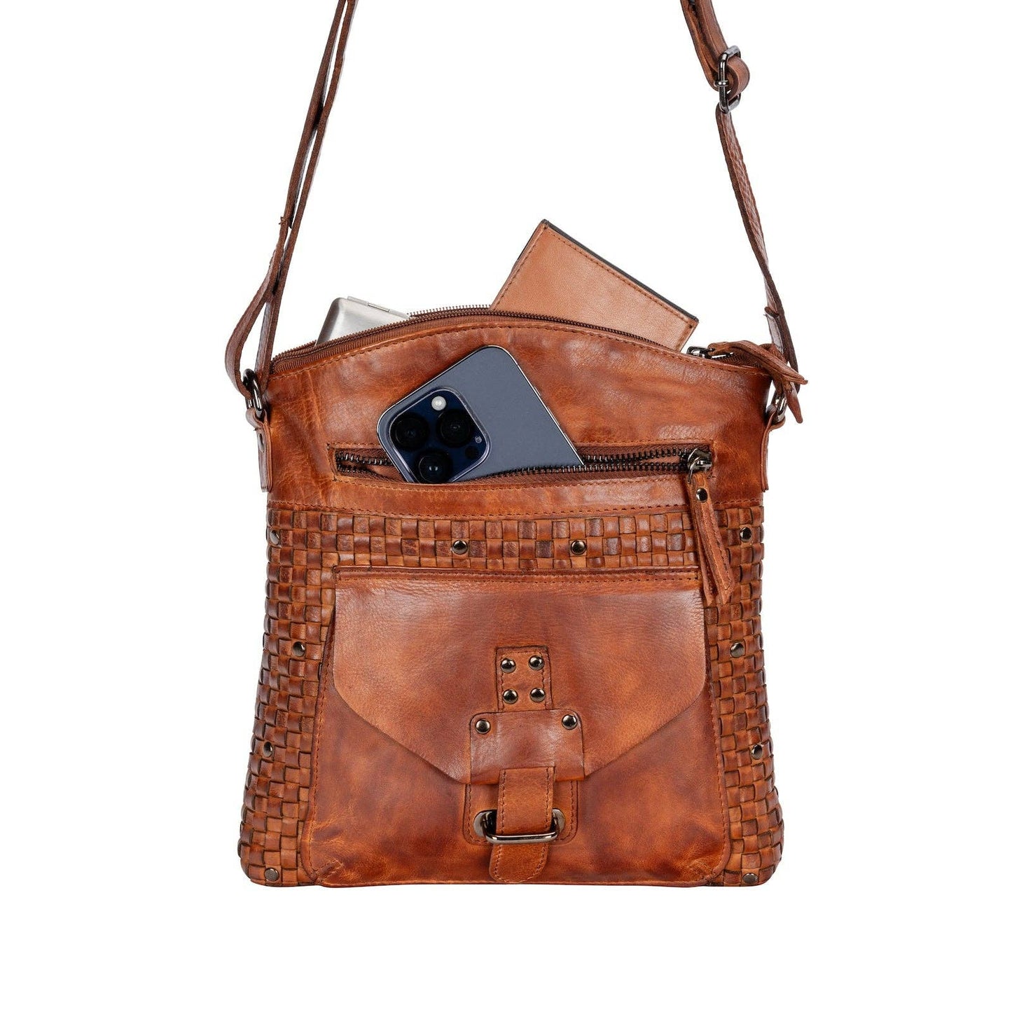 Leather Elsa Shoulder Bag -WS005