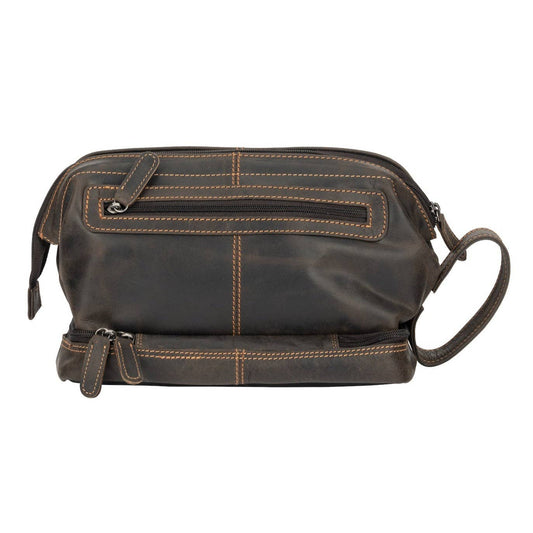 Leather Toiletry Bag Napier