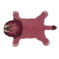 Pink Lion Animal Mat