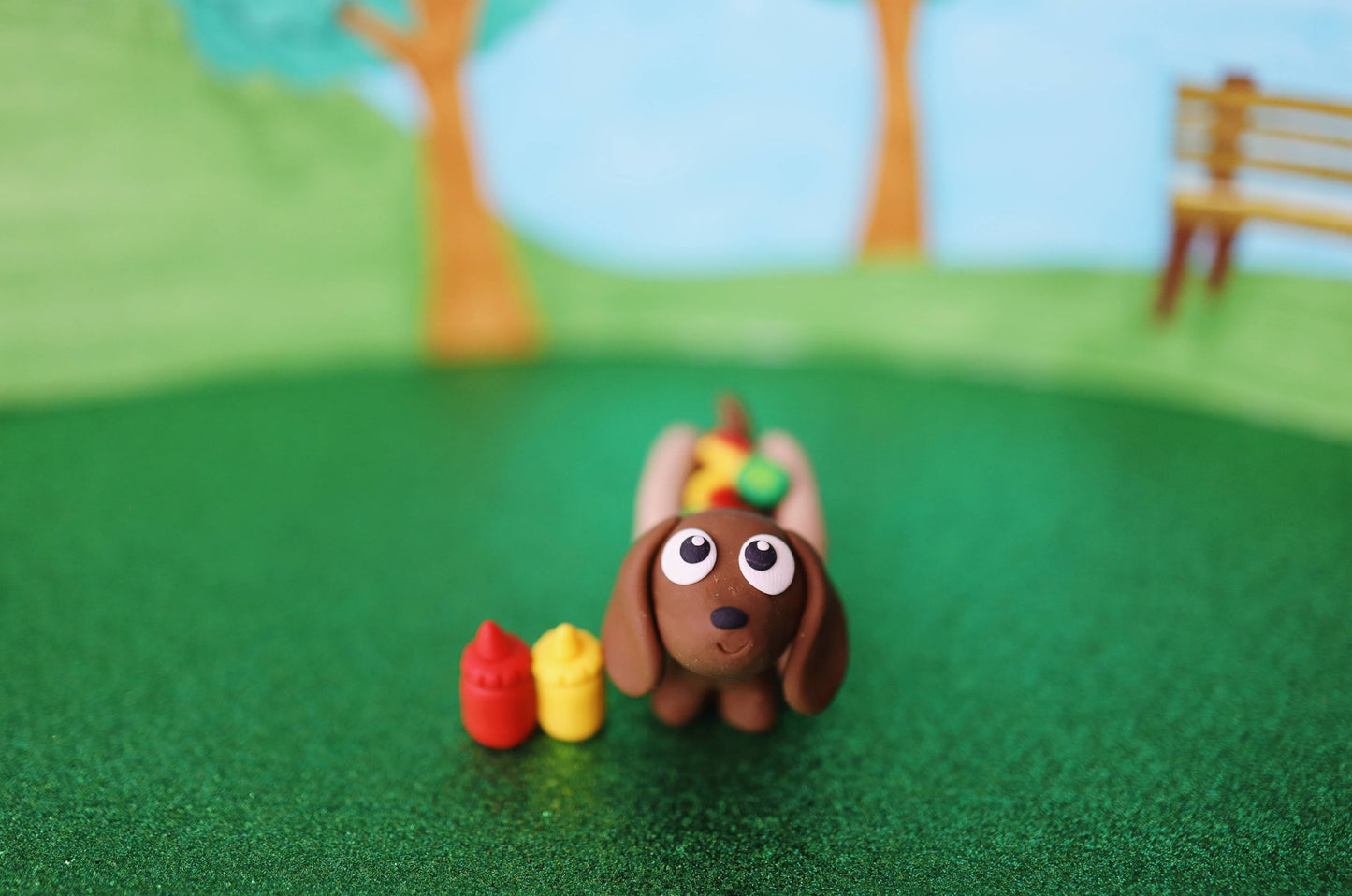 Hot Dog Dog DIY Polymer Clay Kit - Craft for Kids & Adults