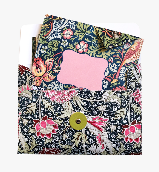 William Morris Origami Snail Mail Set