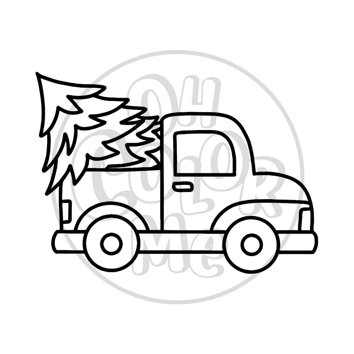 Mini Coloring Book - Canadiana Christmas, Stocking Stuffer