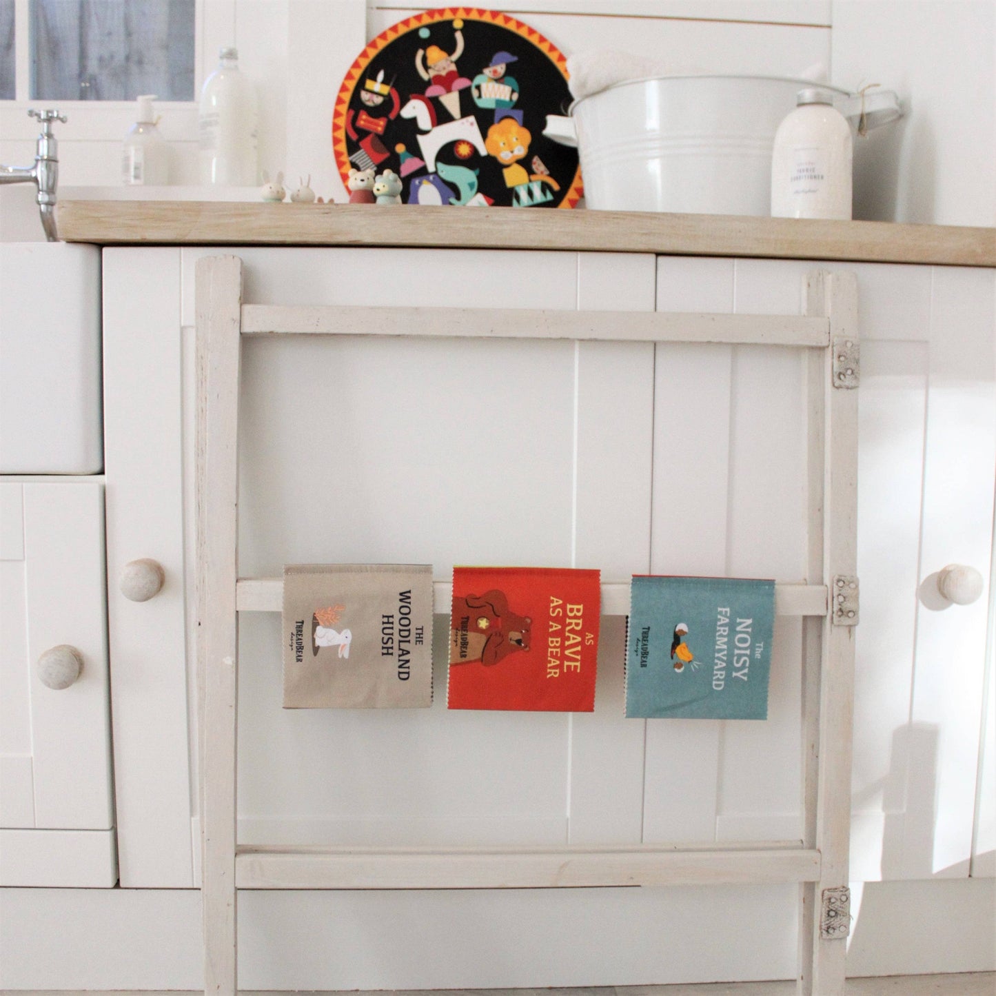 ThreadBear Design | Noisy Farmyard Rag Book