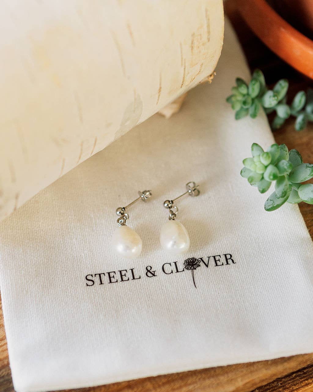 Pearl Drop Earrings