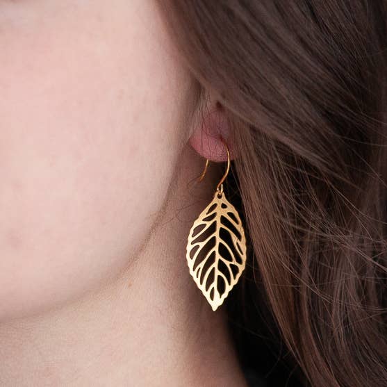 O'Brien Drop Leaf Earring