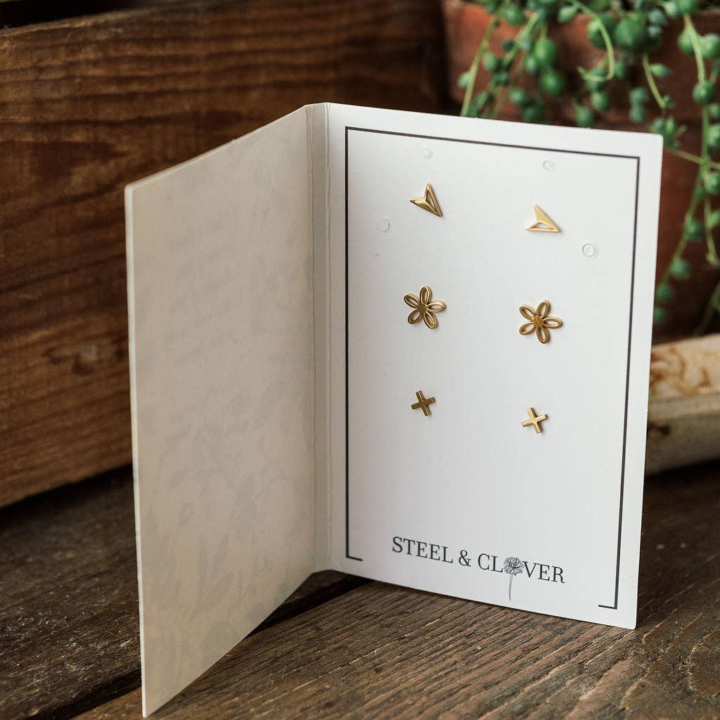 Floral Gift Jewelry Card