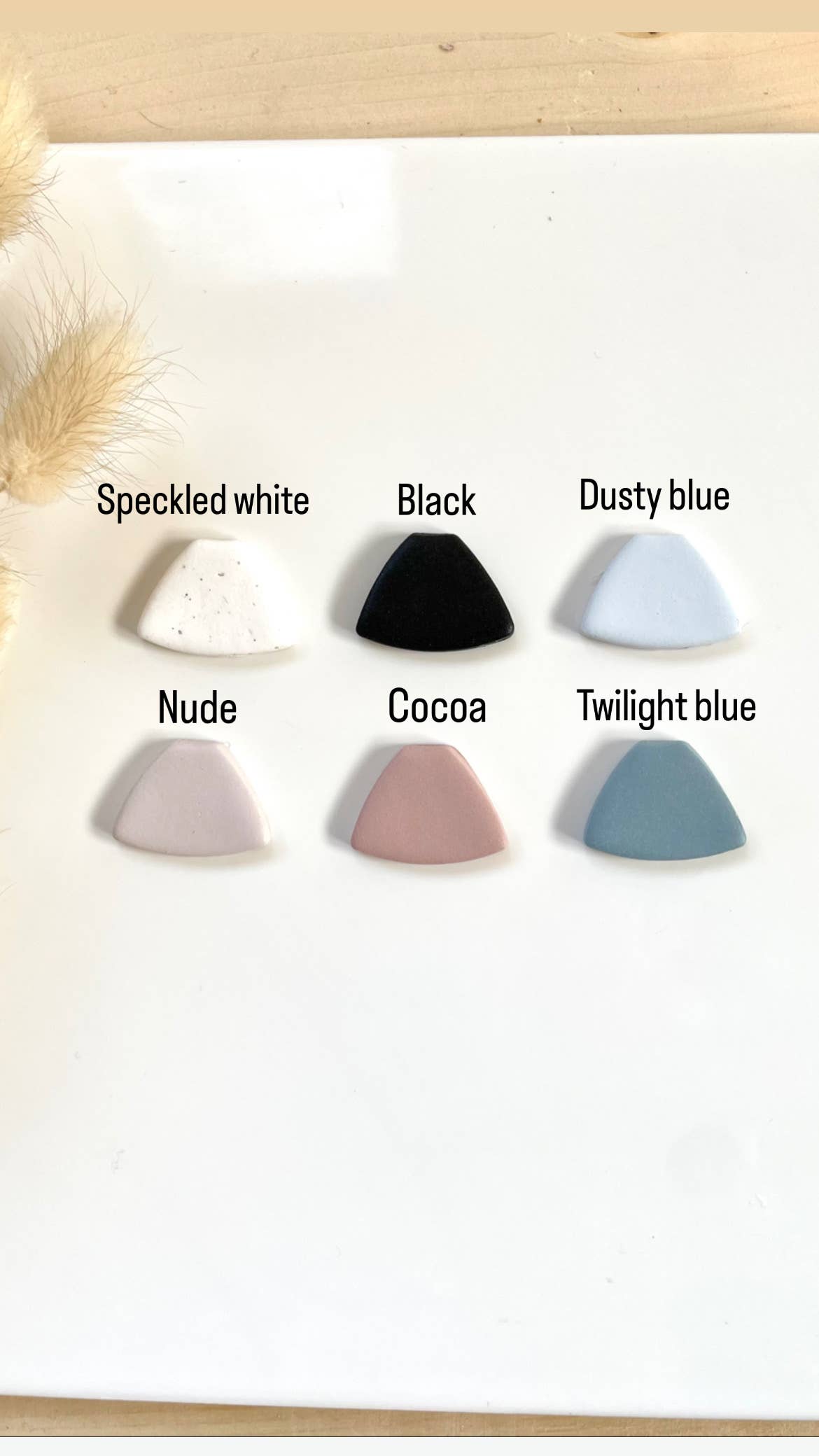 Claire - Polymer Clay Dangle