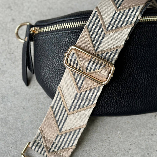 Beige Modern Bag Strap