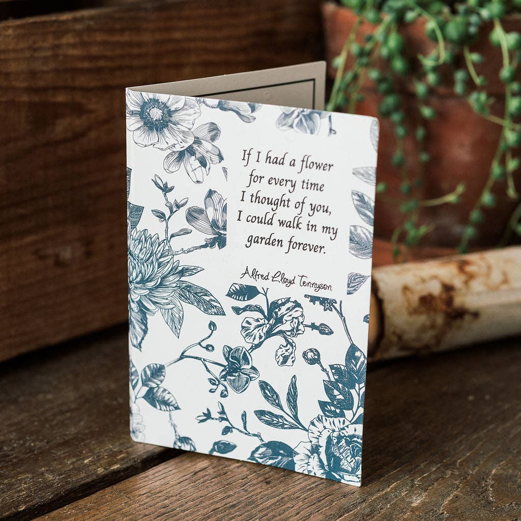 Floral Gift Jewelry Card