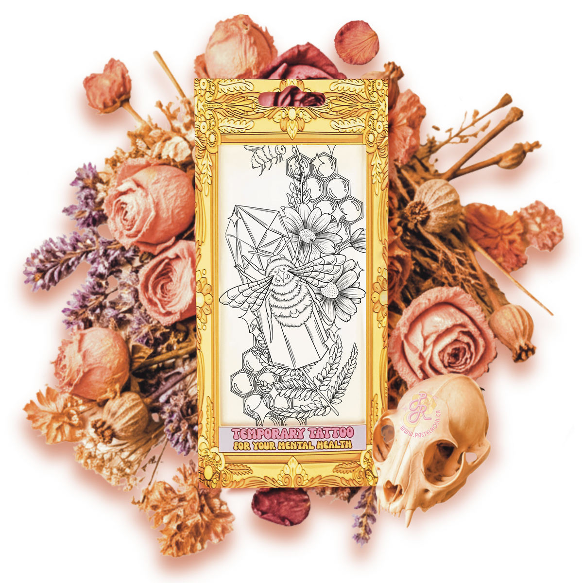 Crystallized Honey Temporary Tattoo