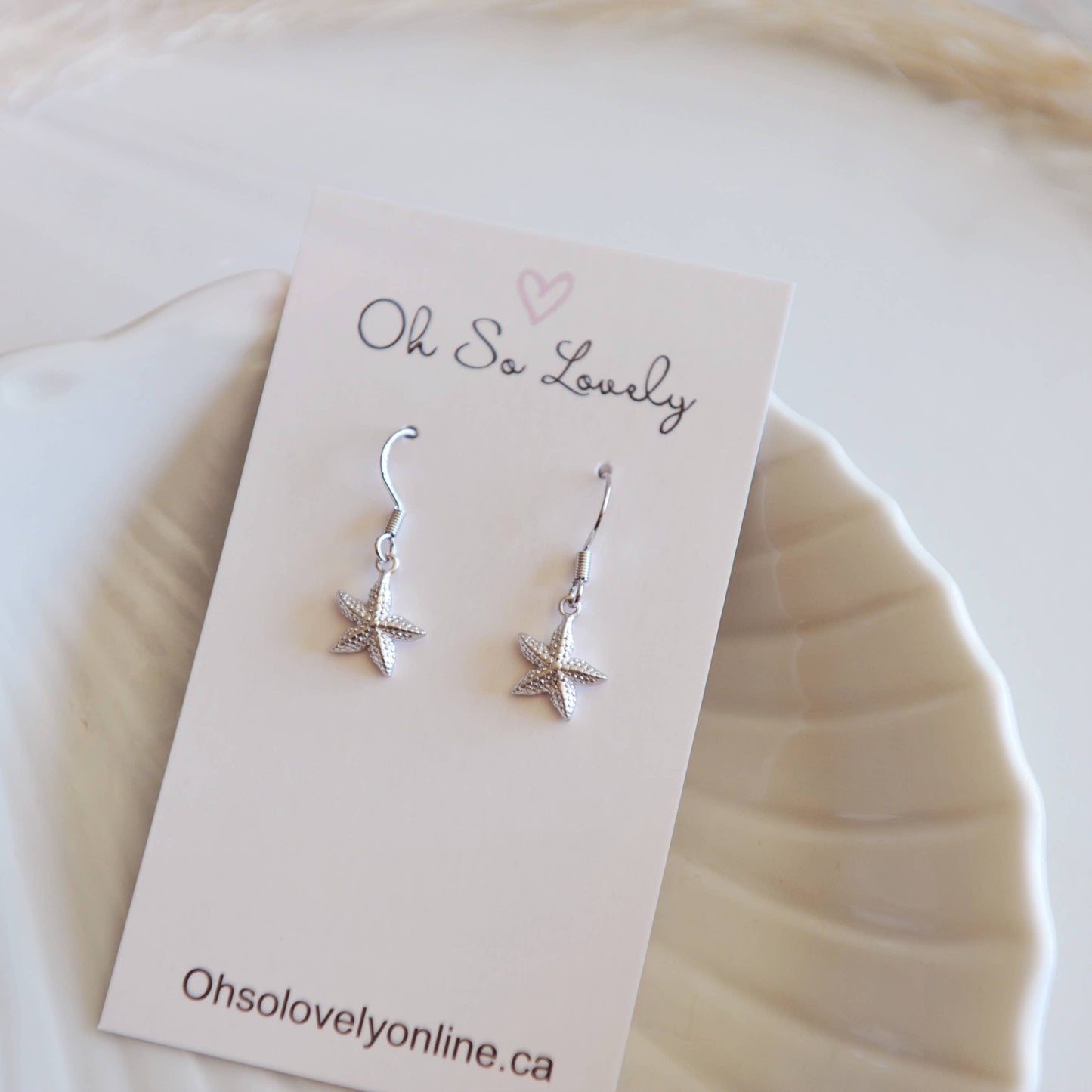 Starfish earrings