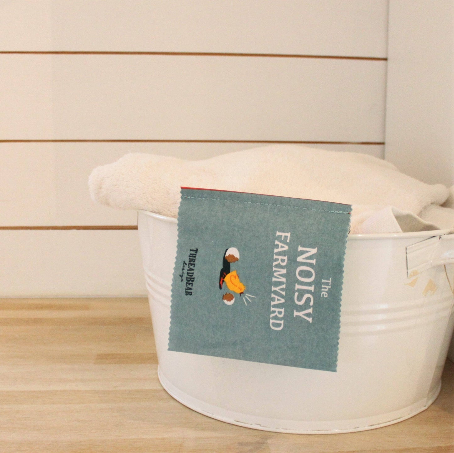 ThreadBear Design | Noisy Farmyard Rag Book