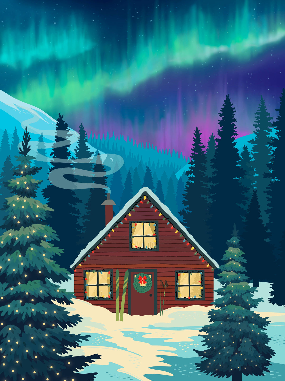 Northern Cabin | 500-Piece Puzzle | Designed in Canada