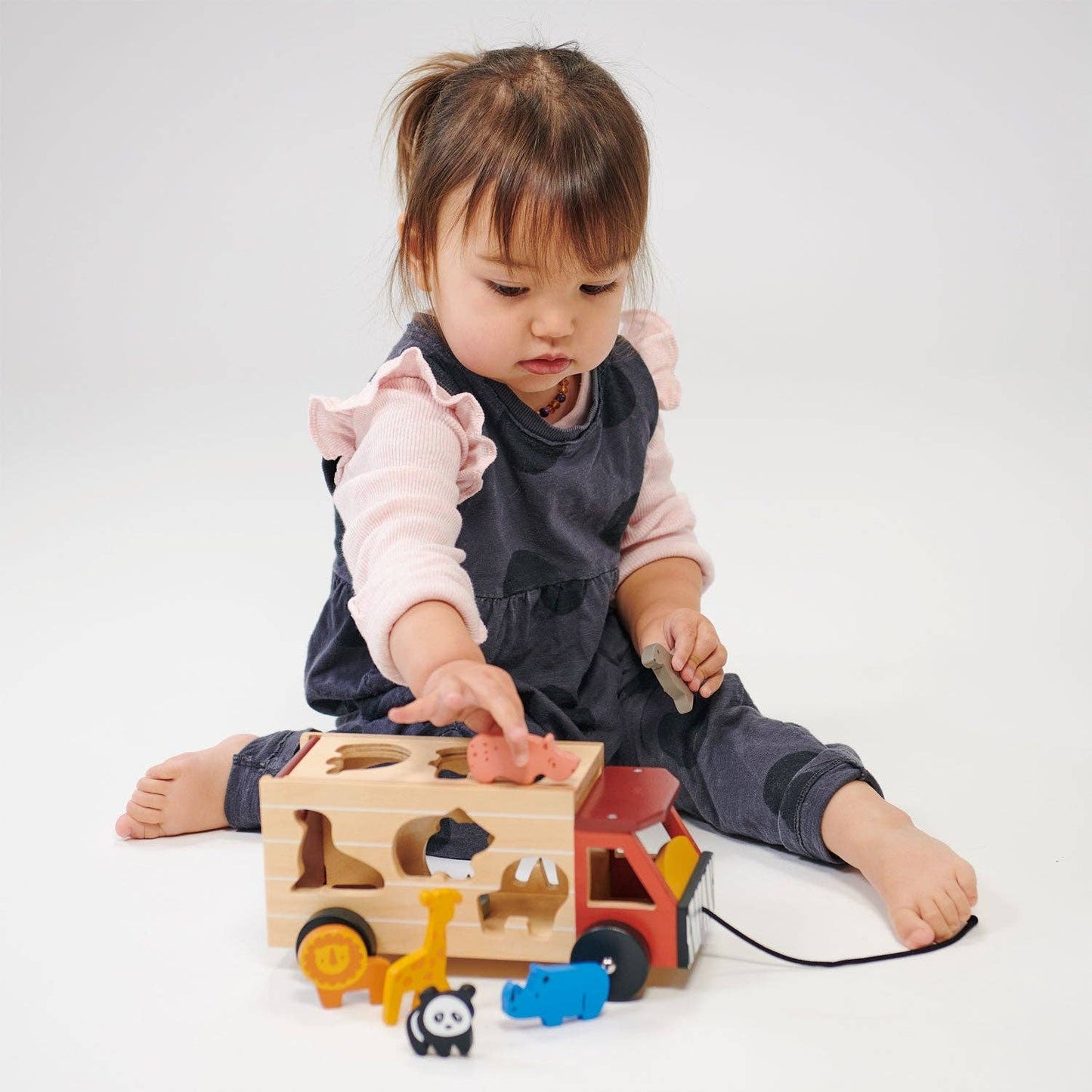 Mentari Toys | Shape Sorting Safari Truck